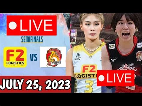 F Logistics Vs Kurashiki Ablaze Live July Pvl Invitational