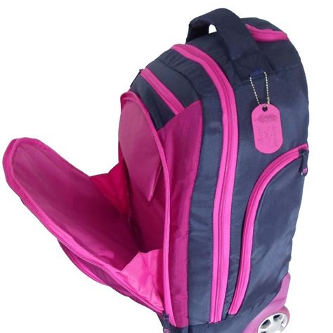 Mochila De Rodinha Feminina Para Notebook Mala Maresias R Em