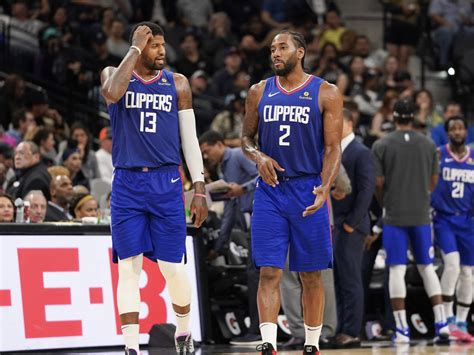 Both Paul George And Kawhi Leonard Out For Clippers Wednesday