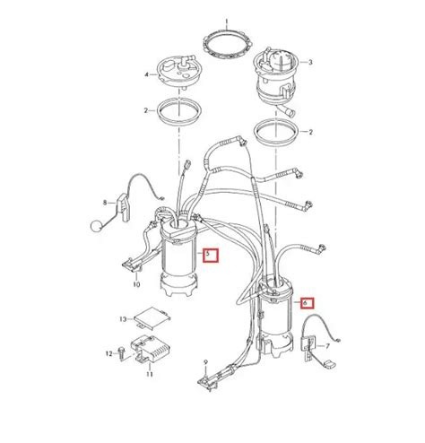 High Quality Electric Fuel Pump For Volkswagen Touareg Audi