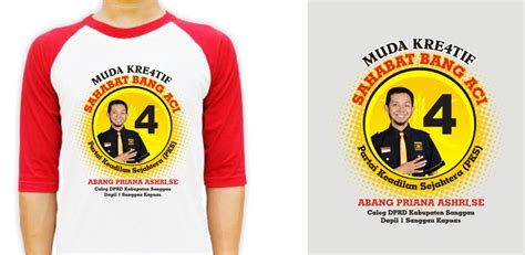 Contoh Desain Kaos Kampanye 57 Koleksi Gambar