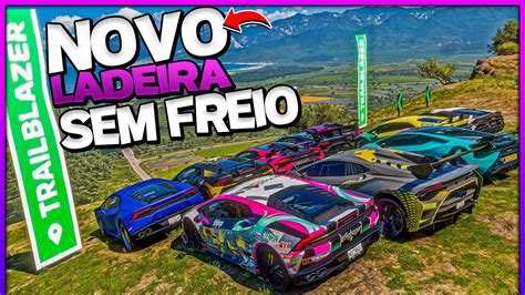 NOVO LADEIRA SEM FREIO FORZA HORIZON 5 GAMEPLAY YouTube