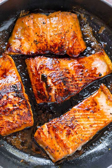 Easy Honey Glazed Salmon Recipe