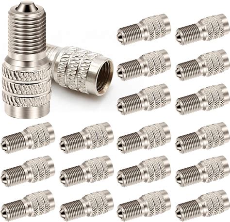 Amazon Pack Extended Valve Cap Metal With Double Sealing Double