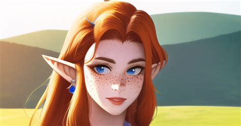 Novelai The Legend Of Zelda Ocarina Of Time Malon Realistic Pixiv