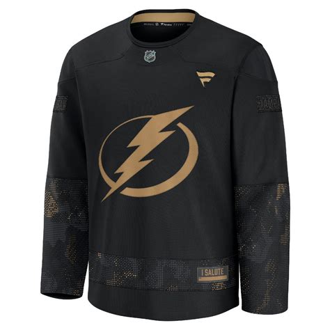 Tampa Bay Lightning Fanatics Military Appreciation Breakaway Jersey