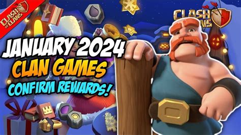 Clan Game Reward 2024 In Clash Of Clans January 2024 Clan Game Reward