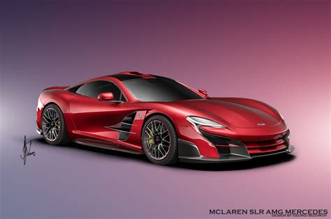 McLaren SLR-AMG Mercedes Virtual Fantasy Rekindles the GT From a British POV - autoevolution