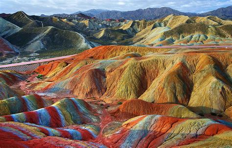 Magical Rainbow Mountains of China | One Big Photo