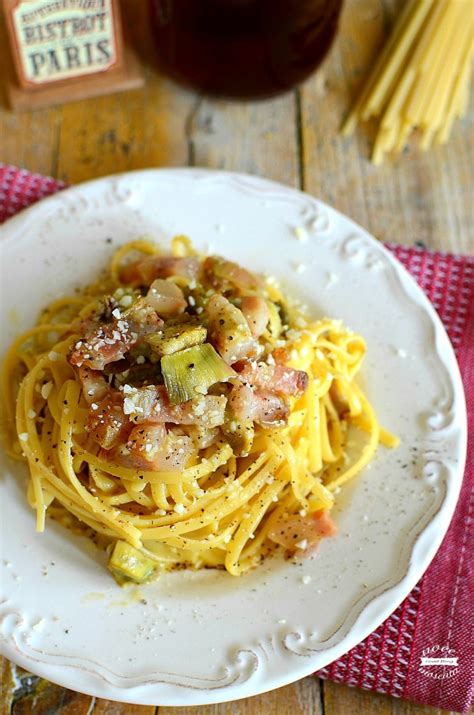 Carbonara Con Carciofi Una Variante Veloce E Gustosa