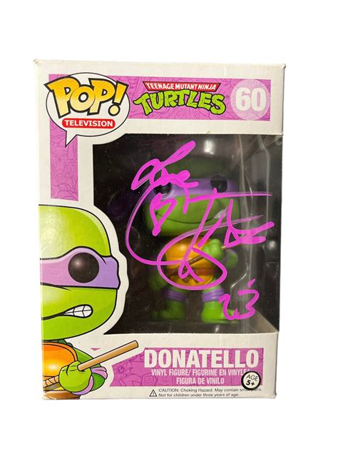 Corey Feldman Donatello Teenage Mutant Ninja Turtles Autographed Funko ...