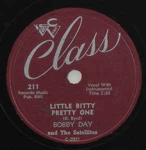 Bobby Day & The Satellites - Little Bitty Pretty One (1957, Shellac ...