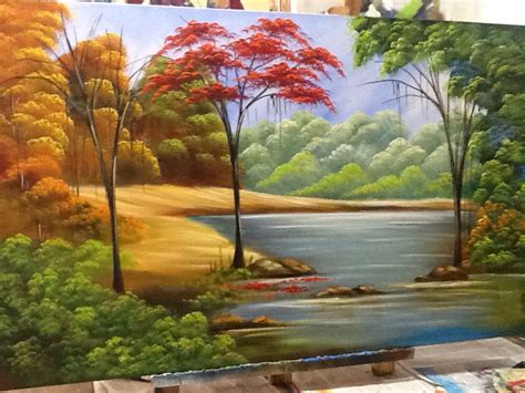 Pintura Em Painel Paisagem X Elo Produtos Especiais