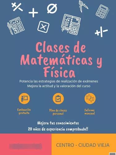 Matemáticas Y Física Clases Consulta Parciales Exámenes Cuotas Sin Interés