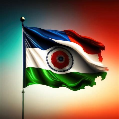 Premium AI Image | National flag of India Indian Independence Day