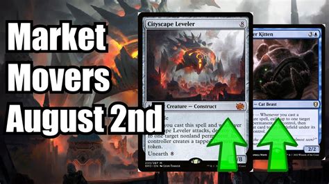 MTG Market Movers August 2 2023 Mono Green Tron In Modern Pushing