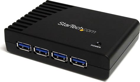 StarTech 4 Port SuperSpeed USB 3 0 Hub Black ST4300USB3 Buy