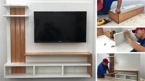 Rack para TV de Madera Fácil de hacer y Muy Bonito Tutorial de