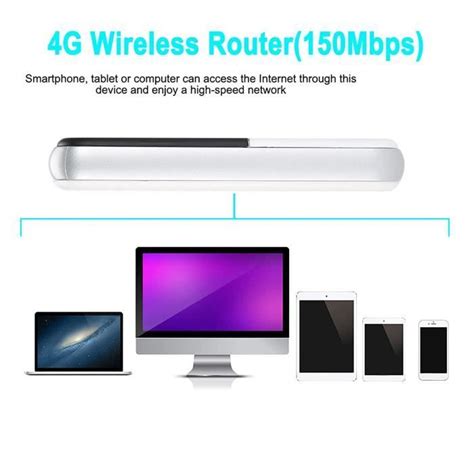 Point D accès Mobile 4G LTE Routeur carte sans Fil WiFi Box MF925