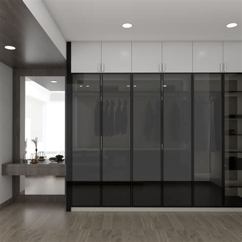 Modern Spacious Wardrobe Design Idea With Loft Livspace