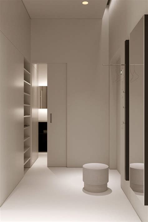 Minimalist Interiors in Soothing Shades of Grey, Beige and White