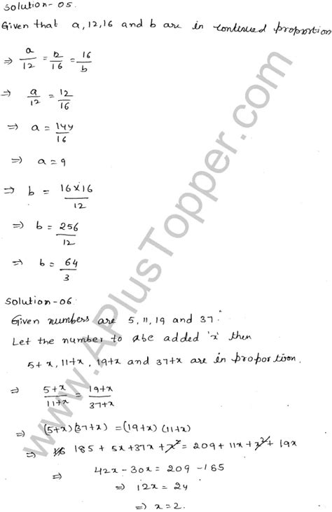 Ml Aggarwal Icse Solutions For Class Maths Ch Ratios And