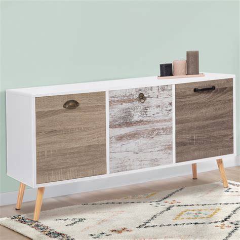 Buffet bas bois pas cher - IDMarket.com (2)
