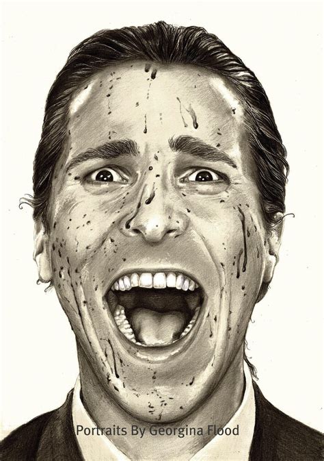 Patrick Bateman Christian Bale By Georginaflood On Deviantart