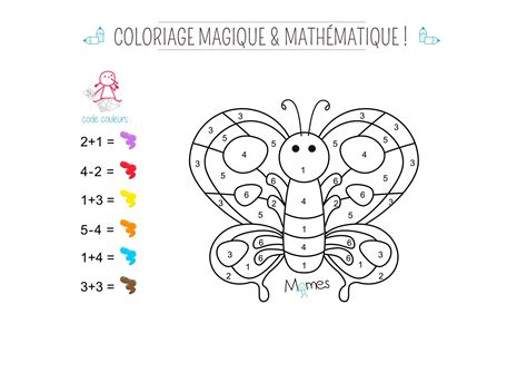 Coloriage Papillon Magique Coloriage Magique