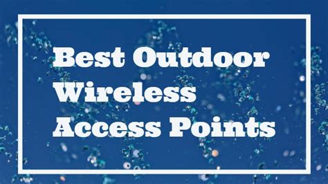 Best Outdoor Wireless Access Point Long Range Router Home & Business