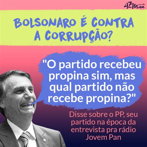 Bolsonaro Sete motivos para não votar AzMina