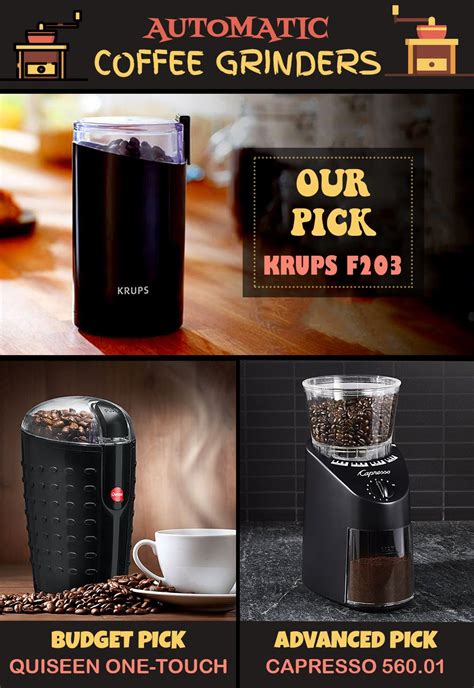 Top Automatic Home Coffee Grinders Nov Reviews Buyers