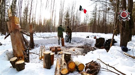 RUSSIAN WILDERNESS CAMPING WITH US MARINE - THIS MARINE NEVER BEEN IN ...