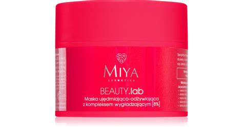 MIYA Cosmetics BEAUTY lab vyžuvujúca a spevňujúca maska notino sk