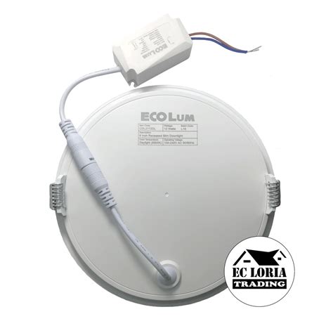 Ecolum Recessed Slim Led Downlight W Shopee Philippines