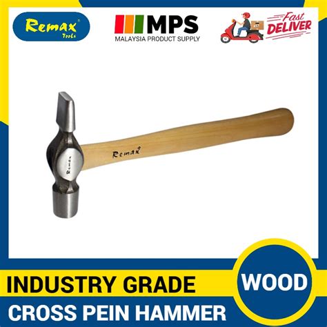 Remax Cross Pein Hammer Wood Handle Wiring Hammer Pro Craft Hickory