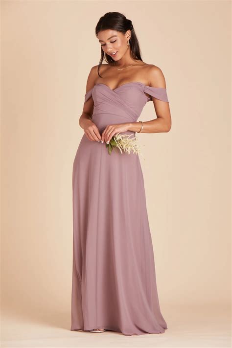 Spence Convertible Dress Dark Mauve Mauve Bridesmaid Dress Long