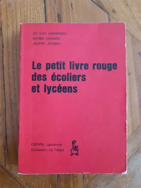 Le Petit Livre Rouge Des Ecoliers Et Lyceens Par Hansen Jensen