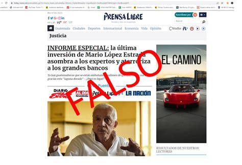 Usurpan Sitio De Prensa Libre Para Difundir Información Falsa