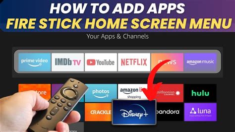 How To Add Favorite Apps On Fire Stick Home Screen Rearrange