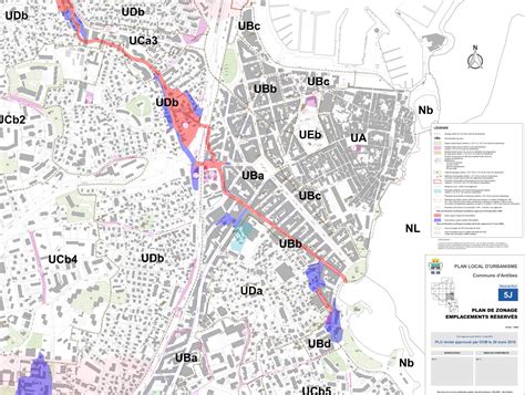 Calaméo 2019 5j Plan De Zonage Au 2000ème Secteur Vieil Antibes