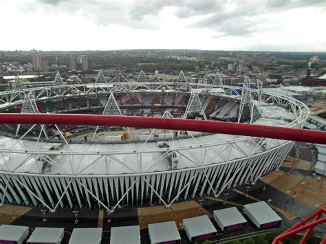 Orbit The Olympic Stadium Almost Viewed From The Top Of Flickr