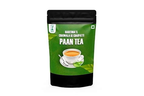 Haritima Chaiwala Ki Chaipatti Paan Flavoured Tea Assam Tea Infused With Exquisite Betel