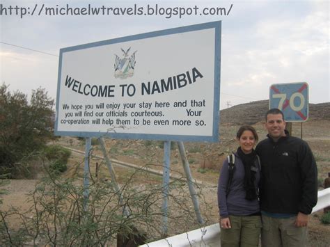 Border Crossings: South Africa to Namibia - Michael W Travels...