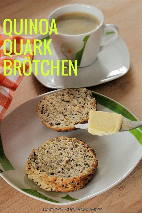 Quinoa Quark Brötchen für ein schnelles und leckeres Low Carb Frühstück