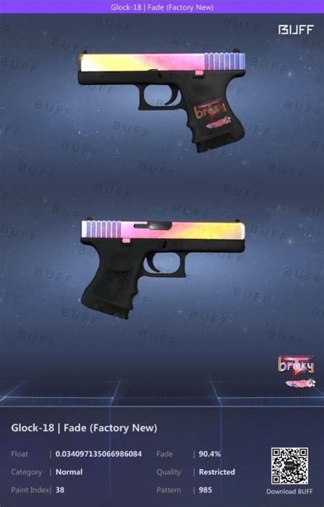 Glock 18 FADE FN 90 4 FADE cs go skiny CS GO Lelów Kup teraz na