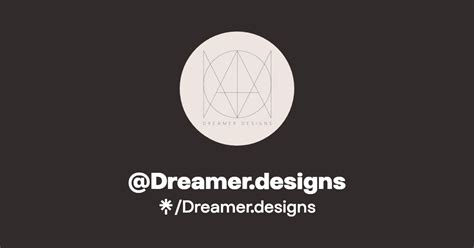 Dreamerdesigns Instagram Facebook Tiktok Linktree