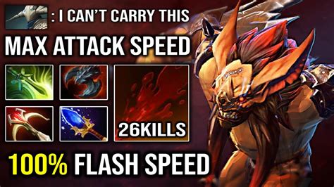 The Flash Is Back Super Hard Carry Bloodseeker Even Late Game Sven