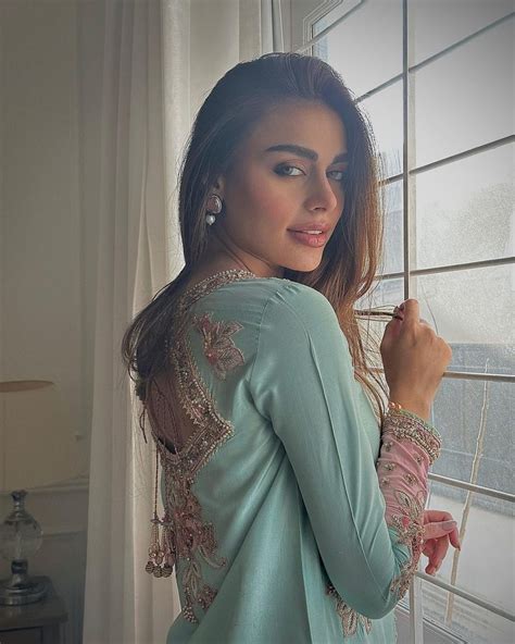 Sadaf Kanwal Exudes Grace In Baby Blue And Pink Traditional Ensemble