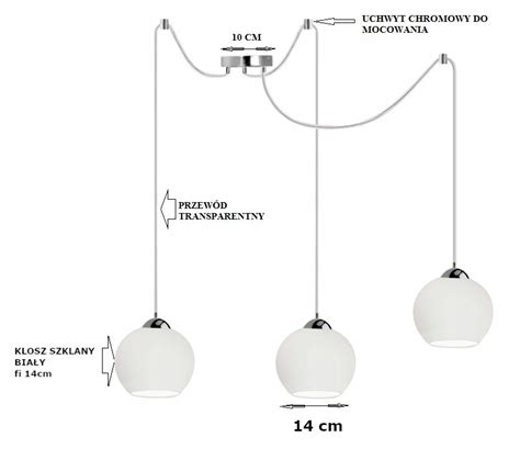 Nowoczesna Lampa Wisz Ca Paj K Yrandol Kula Komat Sklep